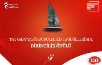 Sürdürülebilir İş Ödülleri’nden Tat Gıda’ya ödül